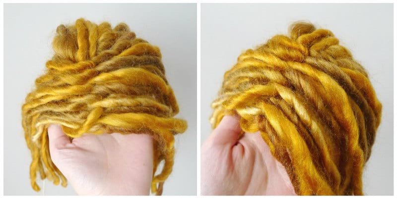 How to Add Hair to Crochet Dolls
