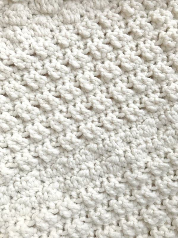 Cross Bobble Blanket