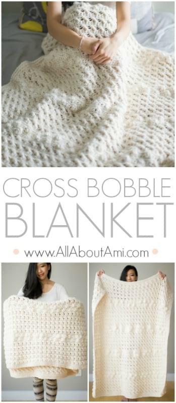 Cross Bobble Blanket