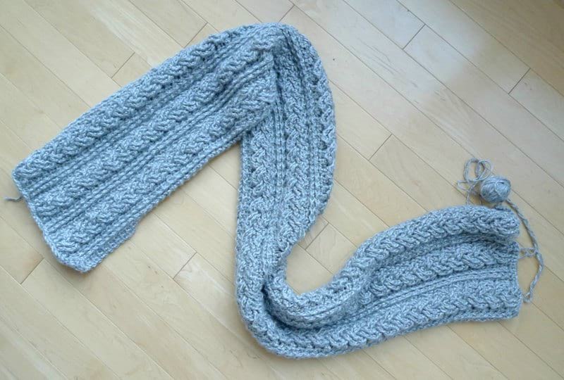 Braided Cabled Cowl