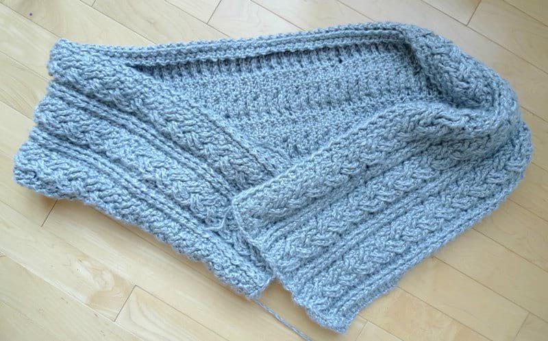 Braided Cabled Cowl