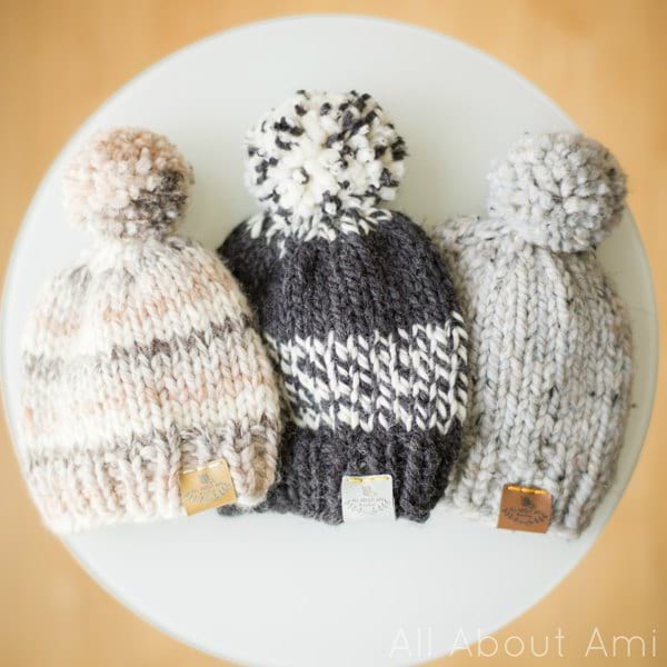 Knitting Hat Size Chart - Babies & Adults