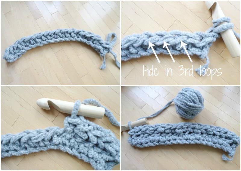 Jumbo Alpaca Crochet Scarf - All About Ami