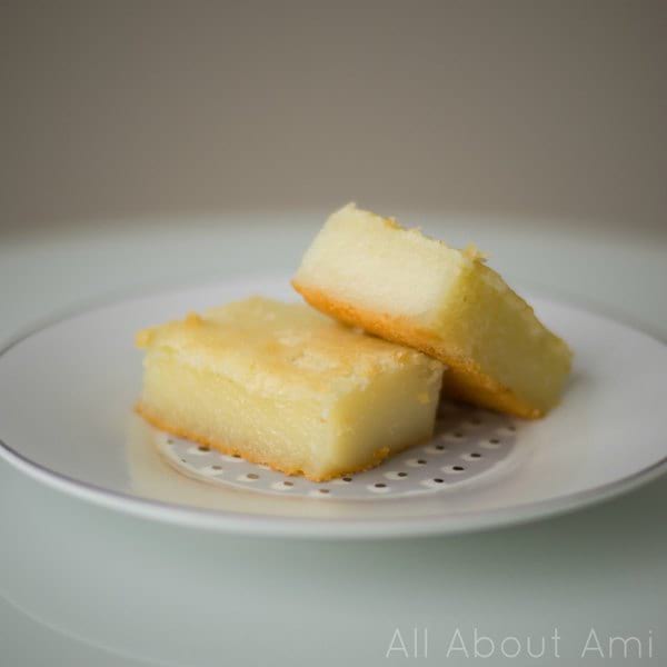 Baked Sweet Glutinous Rice Cake Recipe (Lian Gao)