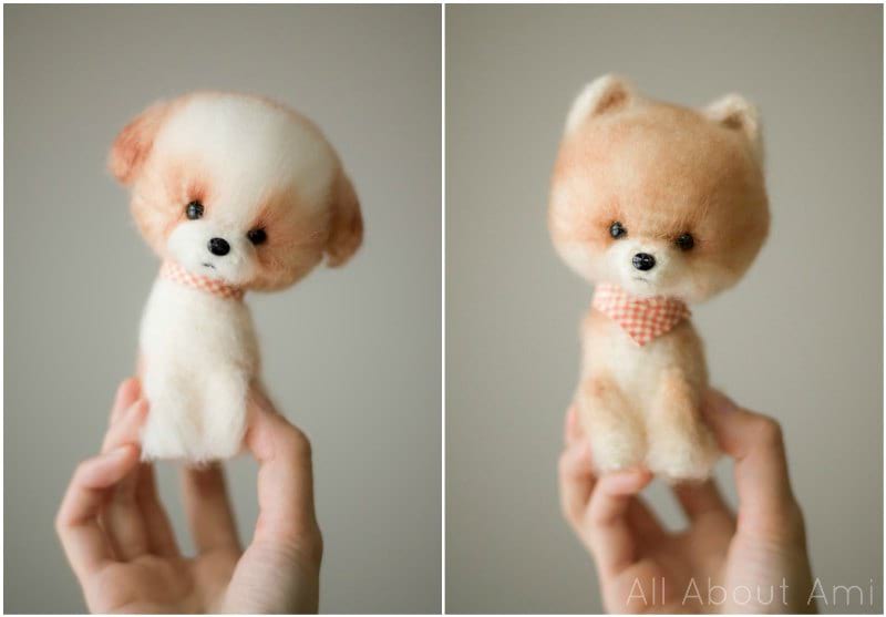 Chinese New Year Crochet Dog