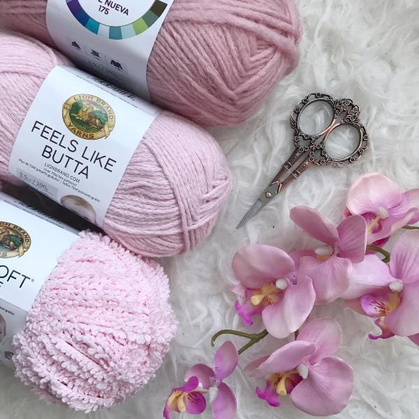 Feels Like Butta & Baby Soft Boucle by Lion Brand Yarn