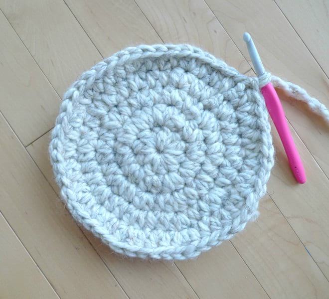 Waistcoat Crochet Basket