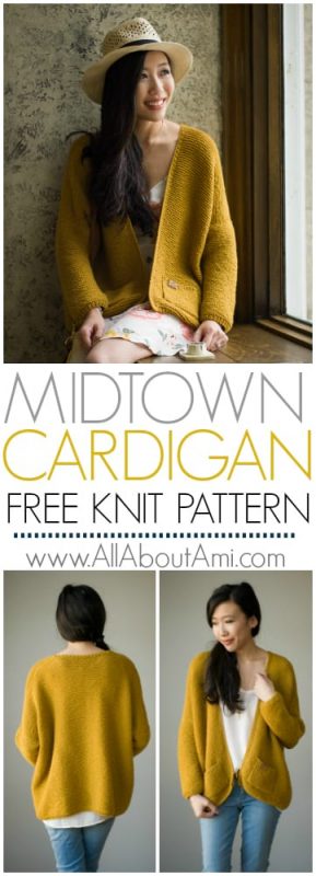 The Midtown Cardigan Knit Pattern