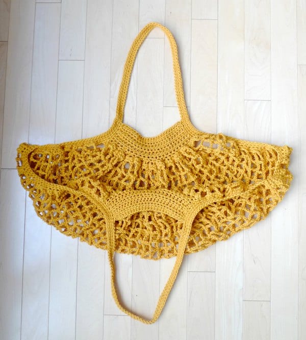 Crochet bags – yarn stretch test – MotherBunch Crochet