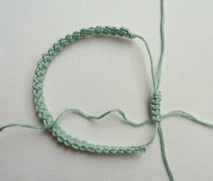 Happy Bobble Crochet Bracelet - Free Pattern - Sweet Bee Crochet