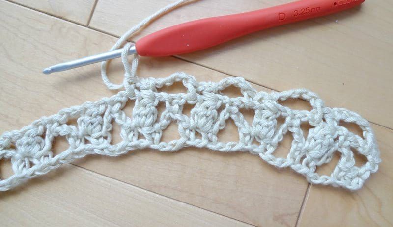 How to Crochet the Bobble Trellis Stitch