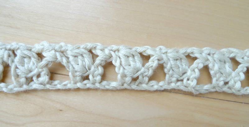 How to Crochet the Bobble Trellis Stitch