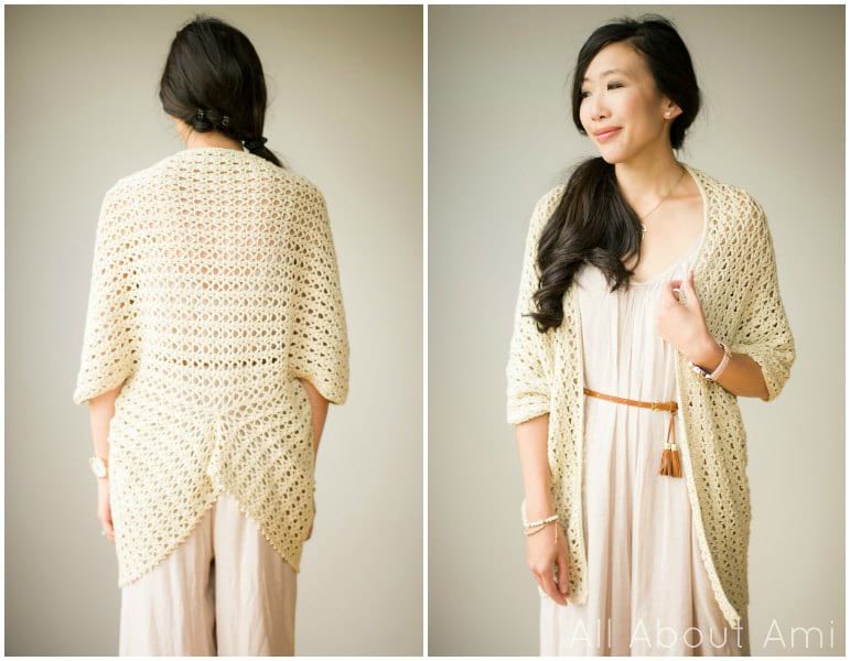 Crochet Calla Lily Cardigan