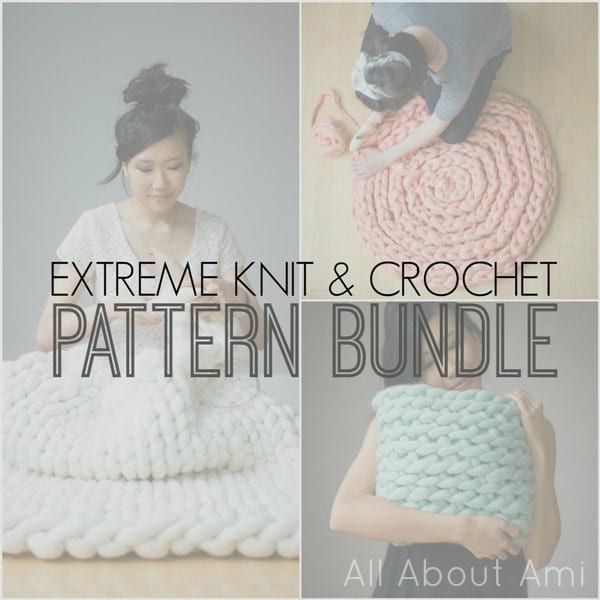 Extreme Knit & Crochet Pattern Bundle by All About Ami