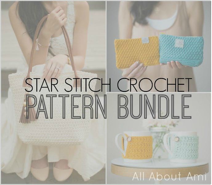 Star Stitch Crochet Pattern Bundle by All About Ami