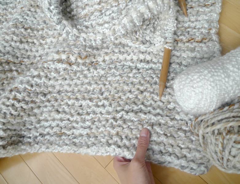 Simple Garter Stitch Blanket