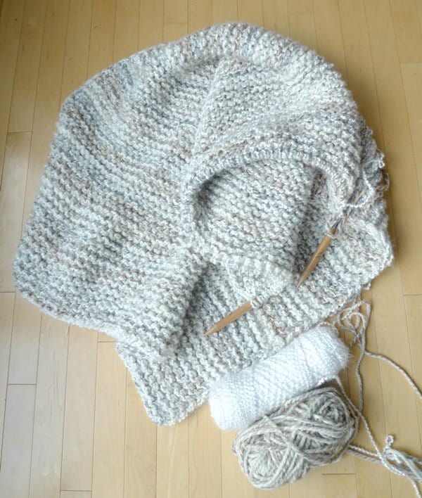 Simple Garter Stitch Blanket