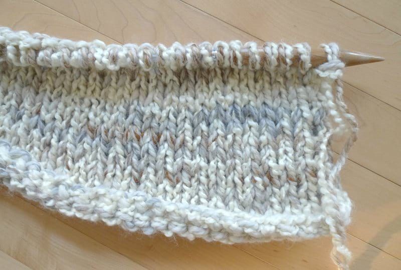 Chunky Ribbed Knit Blanket