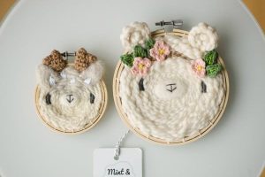 Woven Wall Decor Hoops by Mint & Woolly