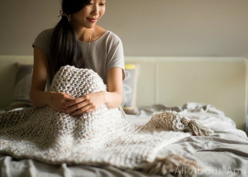 Simple Garter Stitch Blanket