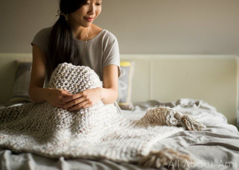 Huggalugs Garter Stich Blanket main image 0