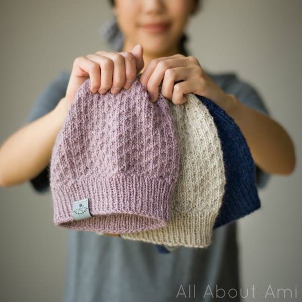 Dotty Beanie Knit Pattern