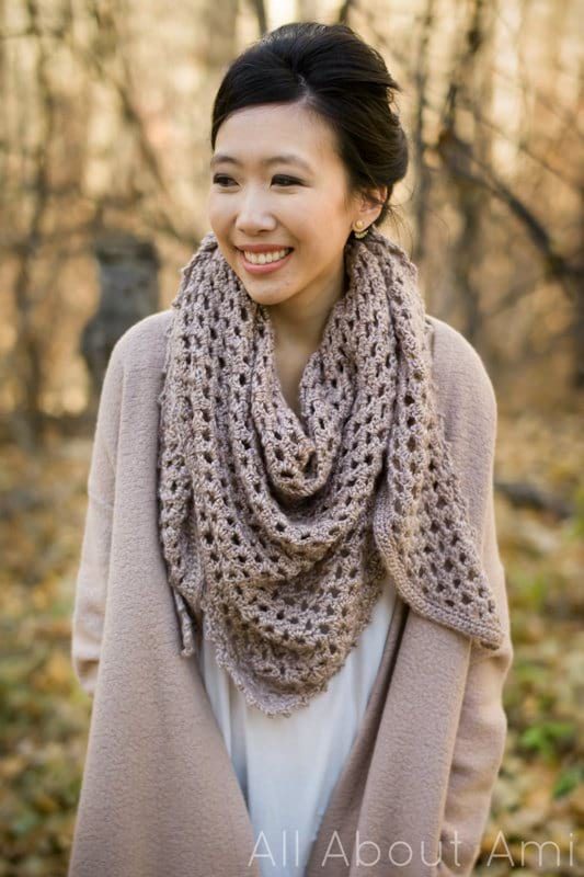 Heartland Boho Crochet Wrap