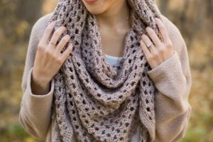 Heartland Boho Crochet Wrap