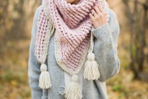 Crosswinds Triangle Scarf