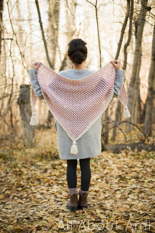 Crosswinds Triangle Scarf