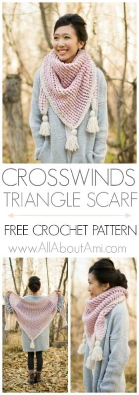 Crosswinds Triangle Scarf