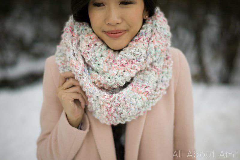 Cotton Candy Cowl