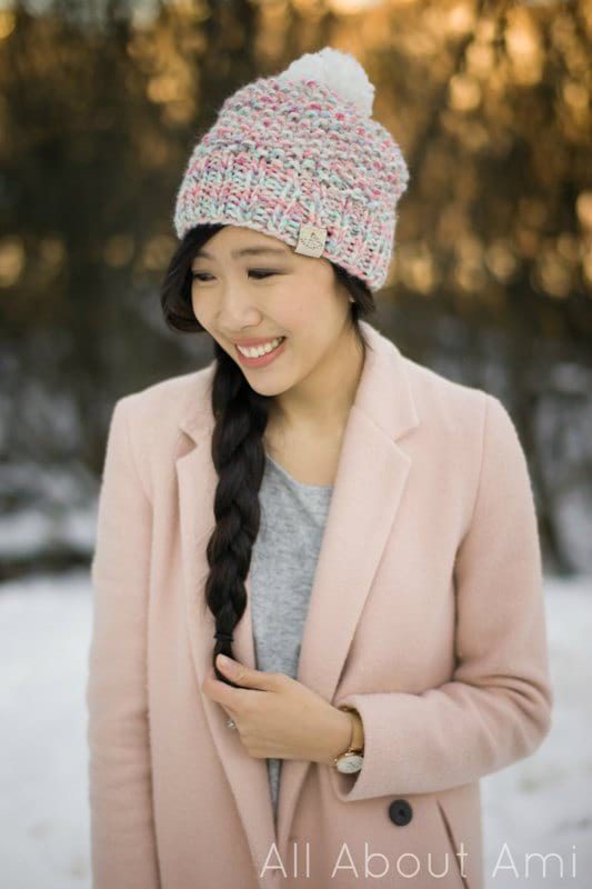 Cotton Candy Beanie