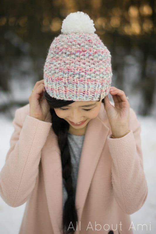 Cotton Candy Beanie