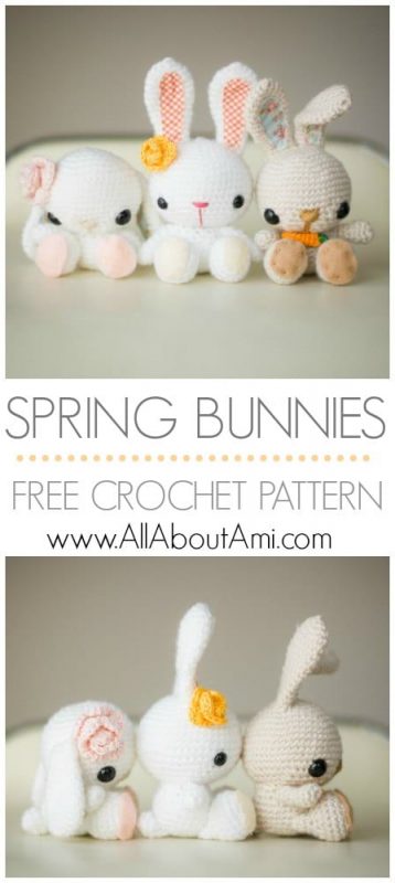 Spring Bunnies Crochet Pattern