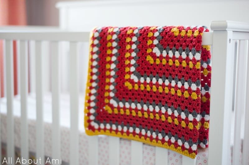 Granny Square Baby Blanket