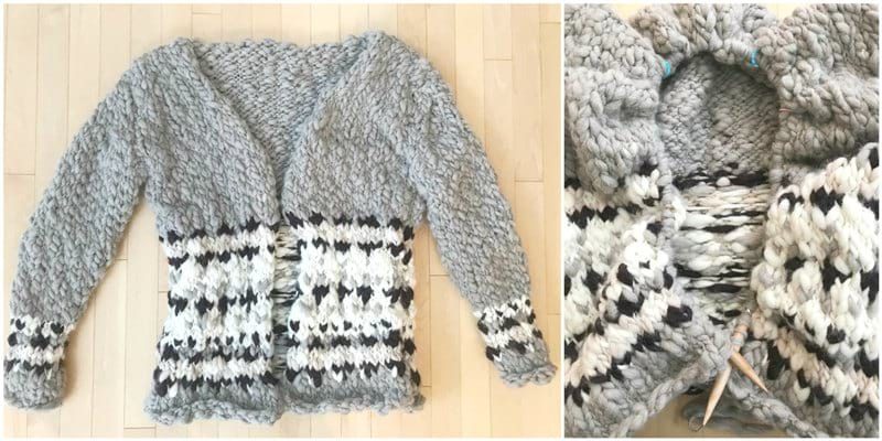 Cozy Thoughts Colorwork Sweater by Knit Collage