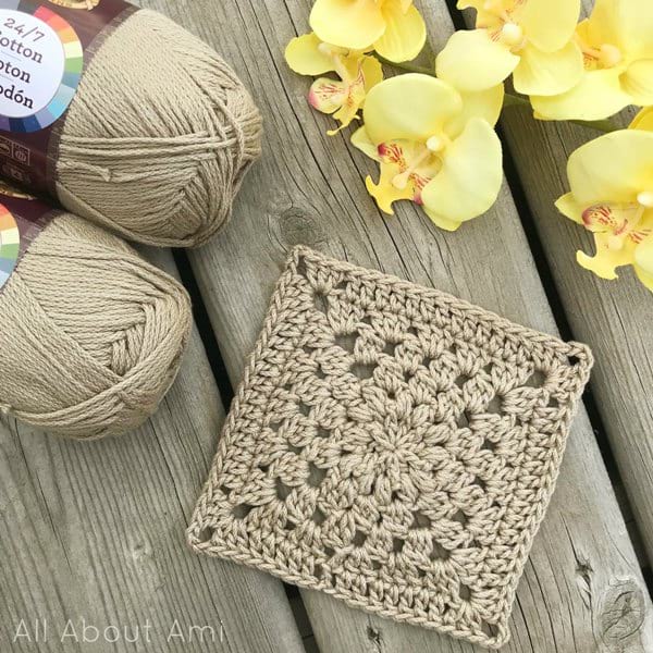 Wildrose Granny Square - All About Ami