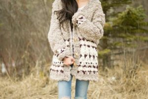 Cozy Thoughts Colorwork Sweater by Knit Collage