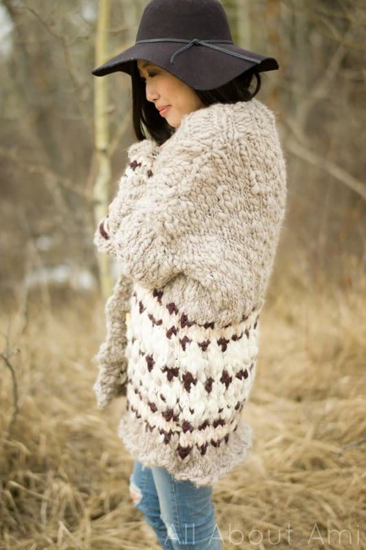 Cozy Thoughts Colorwork Sweater by Knit Collage