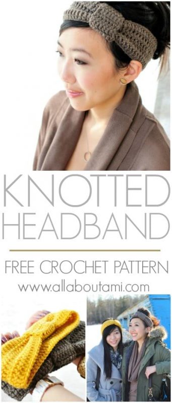 Knotted Headband Crochet Pattern