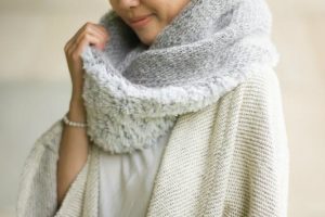 Knit Luxe Faux Fur Cowl