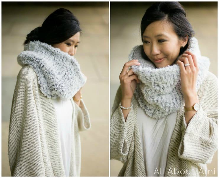 Cowl Me Crazy: Faux Fur Crochet Cowl Pattern