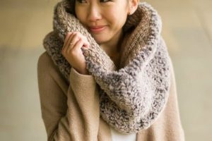 Crochet Luxe Faux Fur Cowl