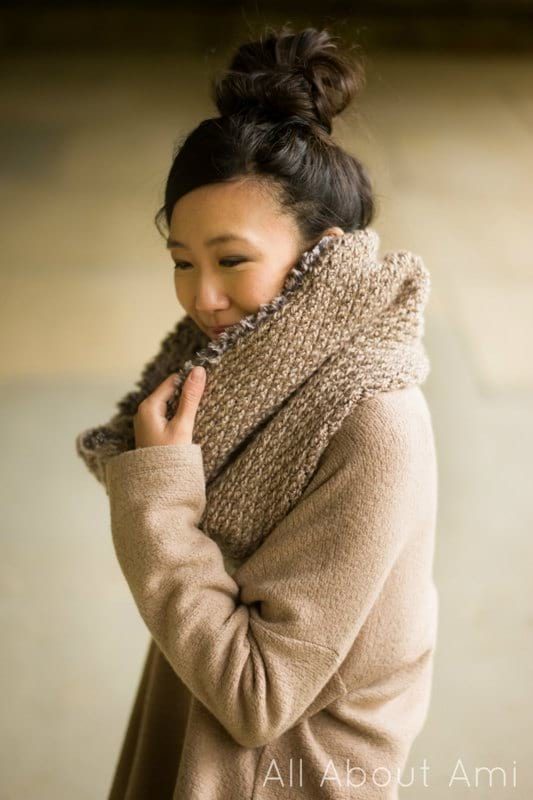 Crochet Luxe Faux Fur Cowl