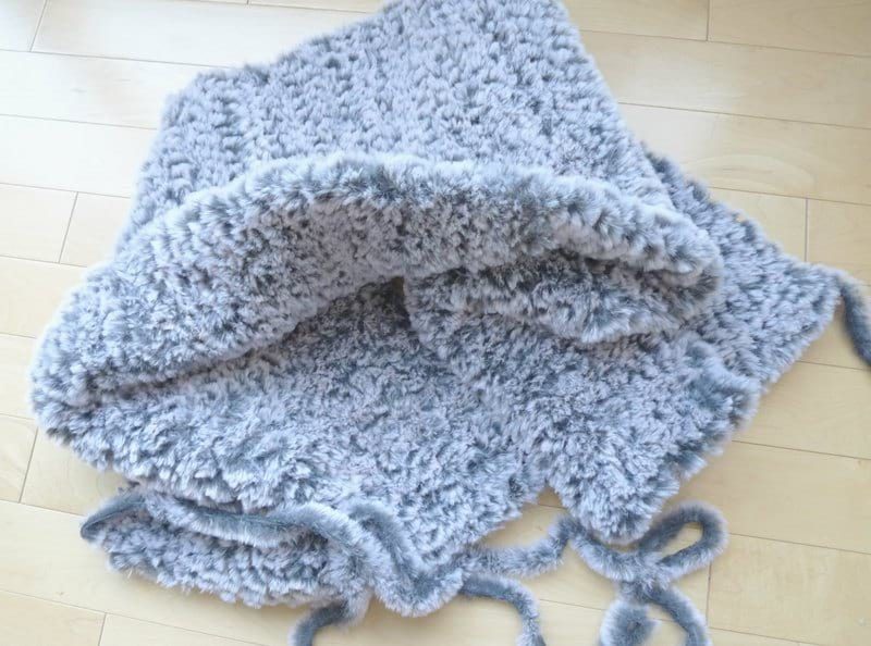 Crochet Luxe Faux Fur Cowl