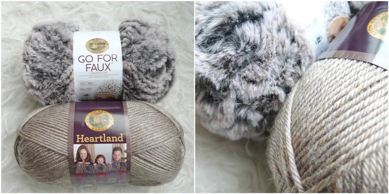 Crochet Luxe Faux Fur Cowl