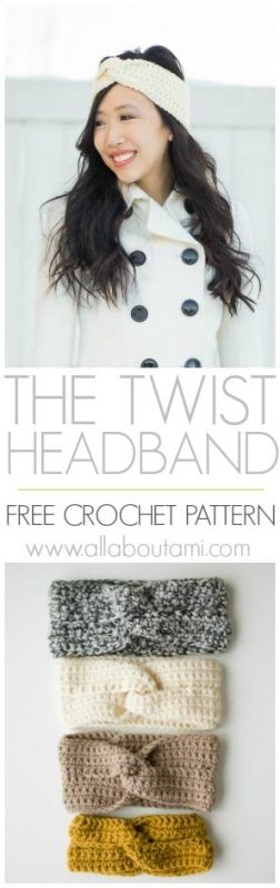 Twist Headband Crochet Pattern