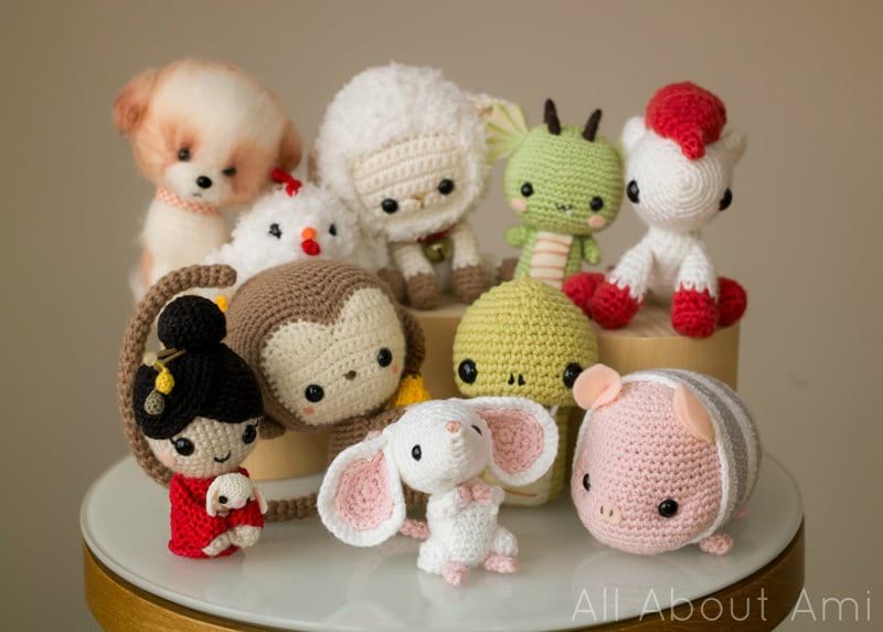 Chinese New Year Zodiac Amigurumi