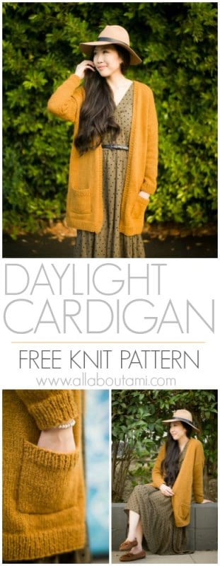 Daylight Cardigan Knit Pattern